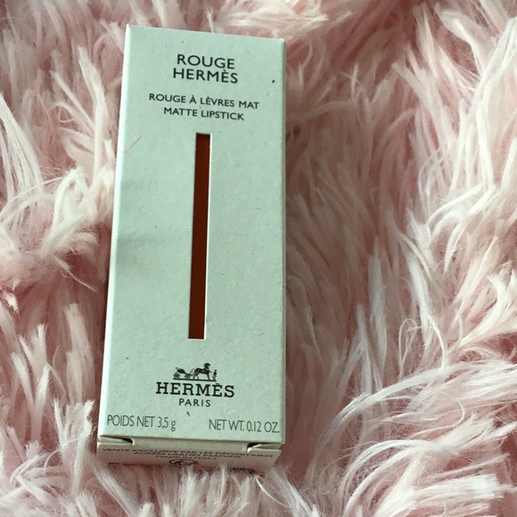 New Hermès Rouge Matte Lipstick #33 Orange Boite In Box Authentic - Picture 1 of 4